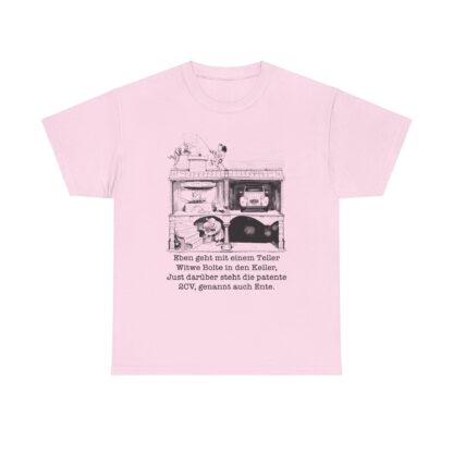 T-Shirt, Citroën 2CV, Max und Moritz – Witwe Boltes Ente – Bild 5