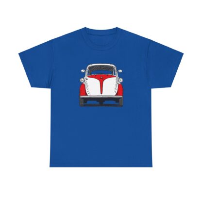T-Shirt, Isetta, Strichzeichnung, Rot-Weiß, personalisierbar – Bild 8