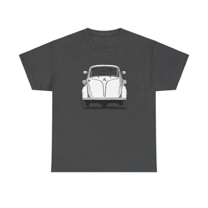 T-Shirt, Isetta, Strichzeichnung, Weiß, personalisierbar – Bild 6