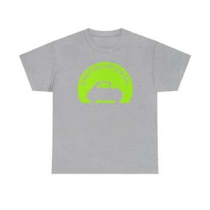 T-Shirt, BMW Isetta, Knutschkugel, Silhouette Grüner Kreis – Bild 4