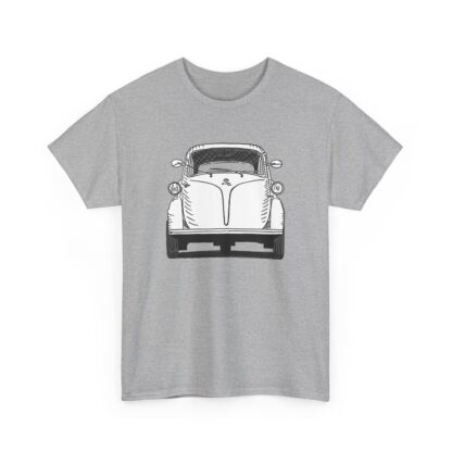 T-Shirt, Isetta, Strichzeichnung, Weiß, personalisierbar