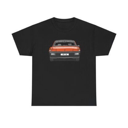 T-Shirt, Porsche 914, MJ 1975, VW Porsche, Strichzeichnung, Orange, personalisierbar – Bild 3