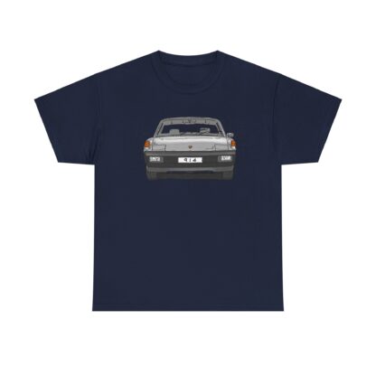 T-Shirt, Porsche 914, MJ 1975, VW Porsche, Strichzeichnung, Silber, personalisierbar – Bild 9