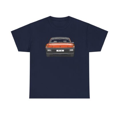 T-Shirt, Porsche 914, MJ 1975, VW Porsche, Strichzeichnung, Orange, personalisierbar – Bild 9