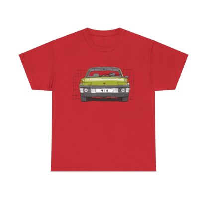 T-Shirt, Porsche 914, VW Porsche, Strichzeichnung, Ravenna Grün, personalisierbar – Bild 11