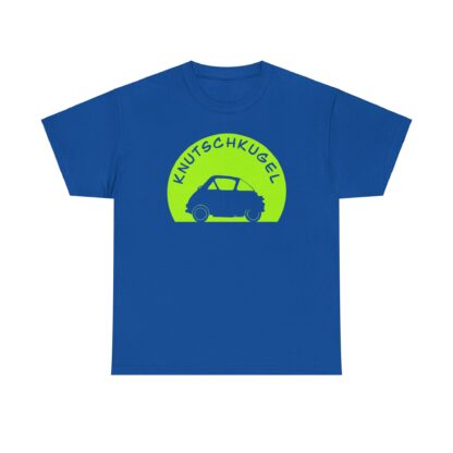 T-Shirt, BMW Isetta, Knutschkugel, Silhouette Grüner Kreis – Bild 6