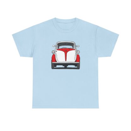 T-Shirt, Isetta, Strichzeichnung, Rot-Weiß, personalisierbar – Bild 7
