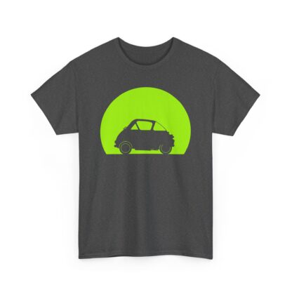 T-Shirt, BMW Isetta, Knutschkugel, Silhouette Grüner Kreis