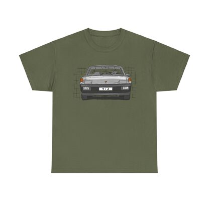 T-Shirt, Porsche 914, MJ 1975, VW Porsche, Strichzeichnung, Silber, personalisierbar – Bild 5