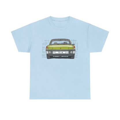 T-Shirt, Porsche 914, VW Porsche, Strichzeichnung, Ravenna Grün, personalisierbar – Bild 7