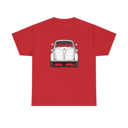 T-Shirt, Isetta, Strichzeichnung, Weiß, personalisierbar – Bild 11