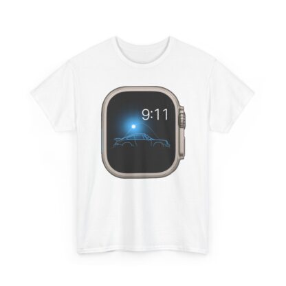 T-Shirt, Porsche 911 Turbo, 964, Elfer, Smart Watch, Blau