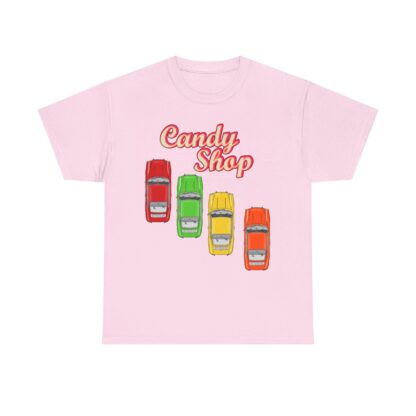 T-Shirt, Porsche 911 Coupé, F-Modell, Ur-Elfer, Candy Shop – Bild 10