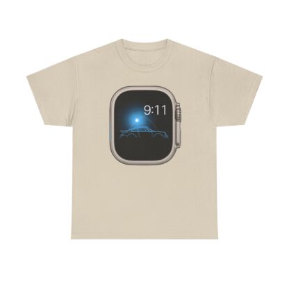 T-Shirt, Porsche 911 Turbo, 964, Elfer, Smart Watch, Blau – Bild 9