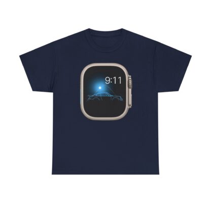 T-Shirt, Porsche 911 Turbo, 964, Elfer, Smart Watch, Blau – Bild 33