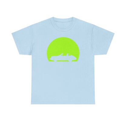 T-Shirt, Porsche 911, Targa, Ur-Elfer, F-Modell, Silhouette Grüner Kreis – Bild 7