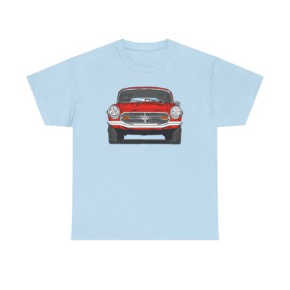 T-Shirt, Honda S800, Strichzeichnung, Rot – Bild 7