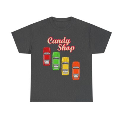 T-Shirt, Porsche 911 Coupé, F-Modell, Ur-Elfer, Candy Shop – Bild 6