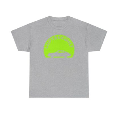 T-Shirt, Porsche 911, Ur-Elfer, F-Modell, Luftgekühlt, Silhouette Grüner Kreis – Bild 4