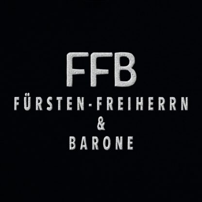 T-Shirt, FFB Fürsten - Freiherrn & Barone, edle Stickerei