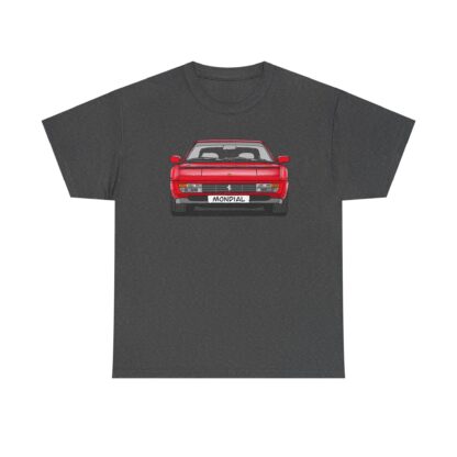T-Shirt, Ferrari Mondial t, Strichzeichnung, Rot, mit Kennzeichen personalisierbar – Bild 6