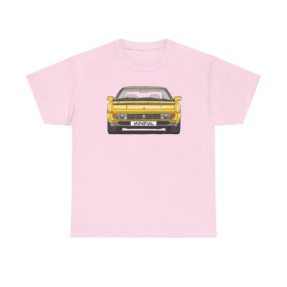 T-Shirt, Ferrari Mondial t, Strichzeichnung, Gelb, mit Kennzeichen personalisierbar – Bild 10