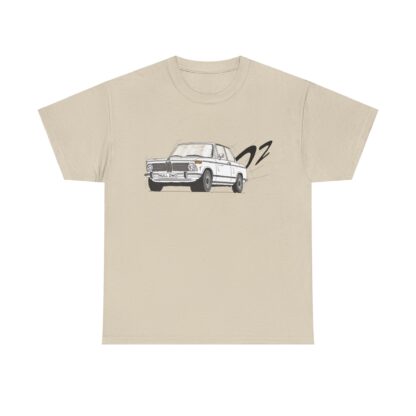 T-Shirt, BMW 02, Strichzeichnung, Weiß, Kennzeichen möglich – Bild 3