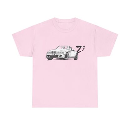 T-Shirt, BMW Z3, Strichzeichnung, Weiß, personalisierbar – Bild 8