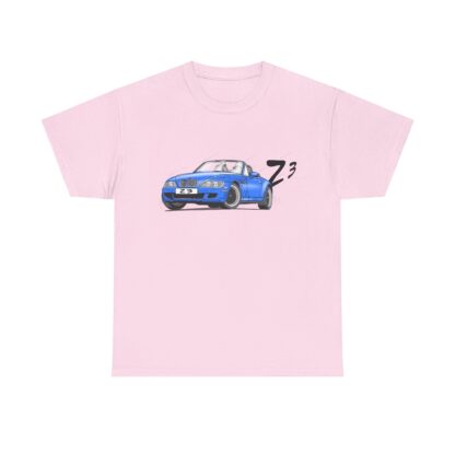 T-Shirt, BMW Z3, Strichzeichnung, Blau, personalisierbar – Bild 8