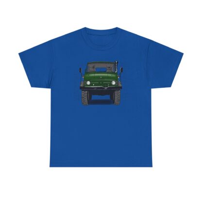 T-Shirt, Unimog, Strichzeichnung, Grün, personalisierbar – Bild 8