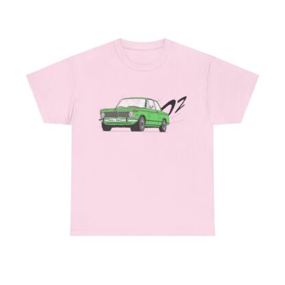 T-Shirt, BMW 02, Strichzeichnung, Grün, Kennzeichen möglich – Bild 8