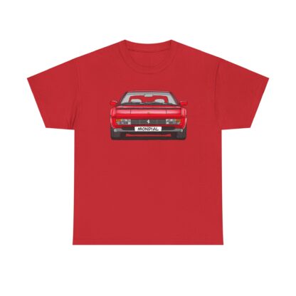 T-Shirt, Ferrari Mondial t, Strichzeichnung, Rot, mit Kennzeichen personalisierbar – Bild 11