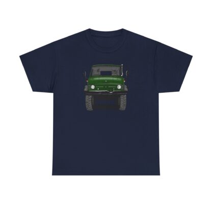 T-Shirt, Unimog, Strichzeichnung, Grün, personalisierbar – Bild 9
