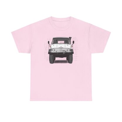 T-Shirt, Unimog, Strichzeichnung, Weiß, personalisierbar – Bild 10