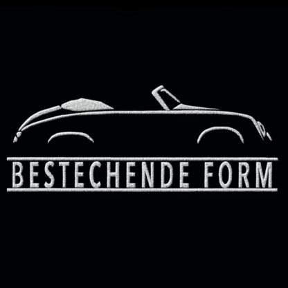 Streng limitiertes Hoodie, nur 50 Exemplare, Porsche 356 Cabrio, Vorderseite und Ärmel edel bestickt – Bild 3