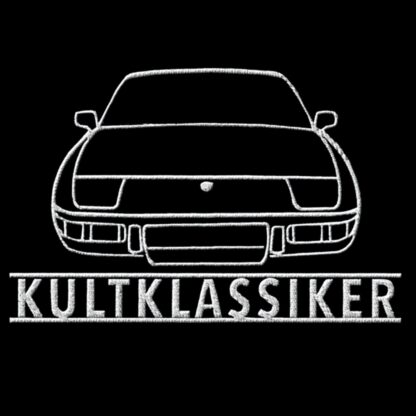 Streng limitiertes Hoodie, nur 50 Exemplare, Porsche 924, Vorderseite und Ärmel edel bestickt – Bild 3