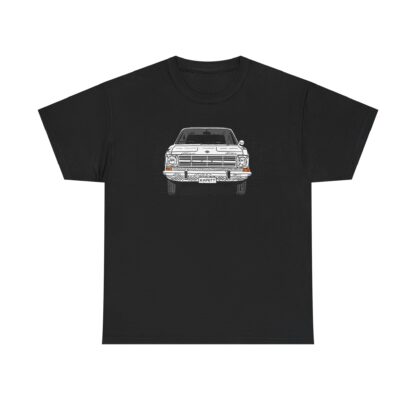 T-Shirt, Opel Kadett B, Strichzeichnung, Weiß, personalisierbar – Bild 3