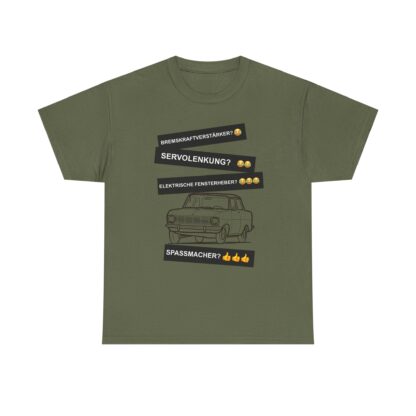 T-Shirt, Opel Kadett A, Schwarz, Deutscher Text, Spaßmacher – Bild 4