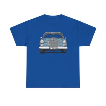 T-Shirt, Mercedes W110, Heckflosse, Strichzeichnung, Blau, AZ NH 230H – Bild 9