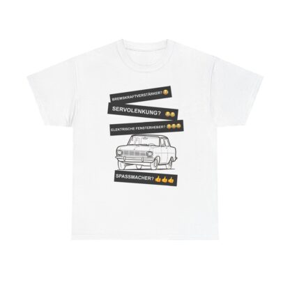 T-Shirt, Opel Kadett A, Schwarz, Deutscher Text, Spaßmacher – Bild 2