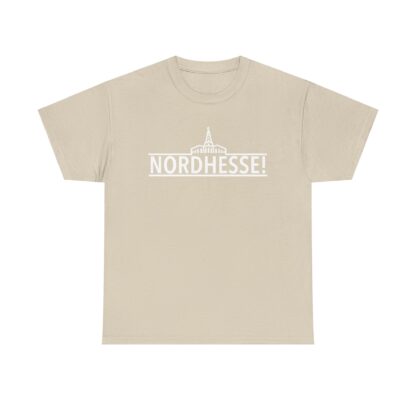 T-Shirt, NORDHESSE!, Herkules, feiner Druck, weiße Schrift – Bild 6