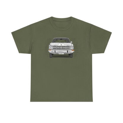 T-Shirt, Opel Kadett B, Strichzeichnung, Weiß, personalisierbar – Bild 5