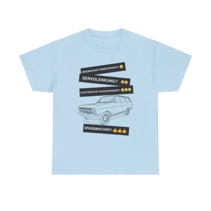 T-Shirt, Opel Kadett B Caravan, Schwarz, Deutscher Text, Spaßmacher – Bild 5