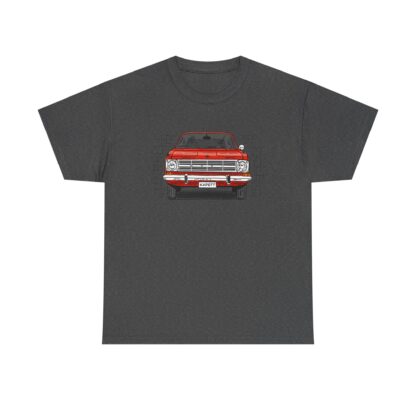 T-Shirt, Opel Kadett B, Strichzeichnung, Rot, personalisierbar – Bild 6