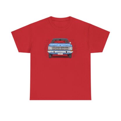 T-Shirt, Opel Kadett B, Strichzeichnung, Blau, personalisierbar – Bild 11