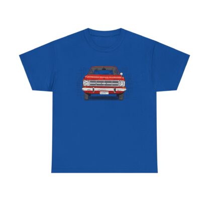 T-Shirt, Opel Kadett B, Strichzeichnung, Rot, personalisierbar – Bild 8