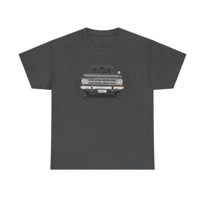 T-Shirt, Opel Kadett B, Strichzeichnung, Grau, personalisierbar – Bild 6