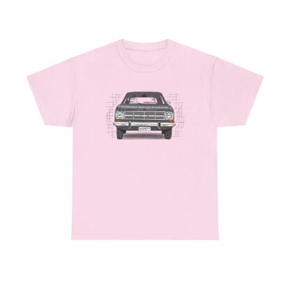 T-Shirt, Opel Kadett B, Strichzeichnung, Grau, personalisierbar – Bild 10