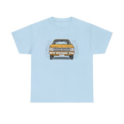 T-Shirt, Opel Kadett B, Strichzeichnung, Gelb, personalisierbar – Bild 7