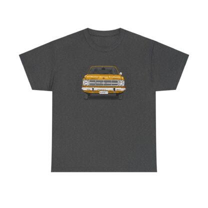 T-Shirt, Opel Kadett B, Strichzeichnung, Gelb, personalisierbar – Bild 6